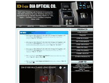 Tablet Screenshot of dia-optical.com